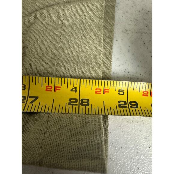 NEW Avec Les Filles Linen Blend Wide Leg Pants Sage Green Size S Lagenlook B15 - Picture 9 of 9